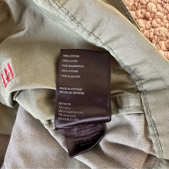 BDG Rae Essential Carpenter Pant Green Size 4/UK 8 - Picture 8 of 8